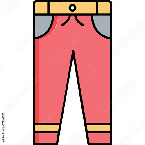 Pent outline vector icon which can easily edit