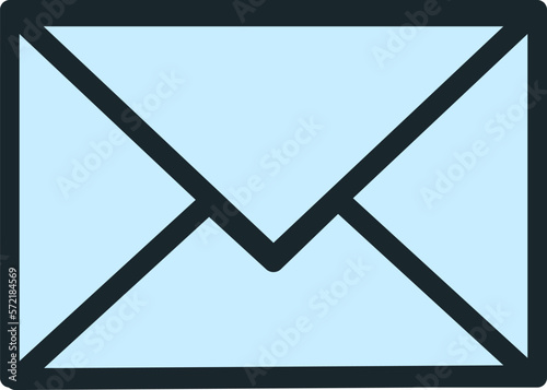 未開封の手紙のアイコンイラスト