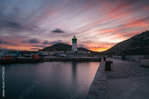 Lighthouse in Cartagena Spain Sunset El Faro de La Curra Atardecer 