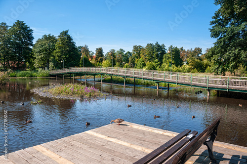 Zlotowskie lake in Zlotow, Greater Poland Voivodeship, Poland photo