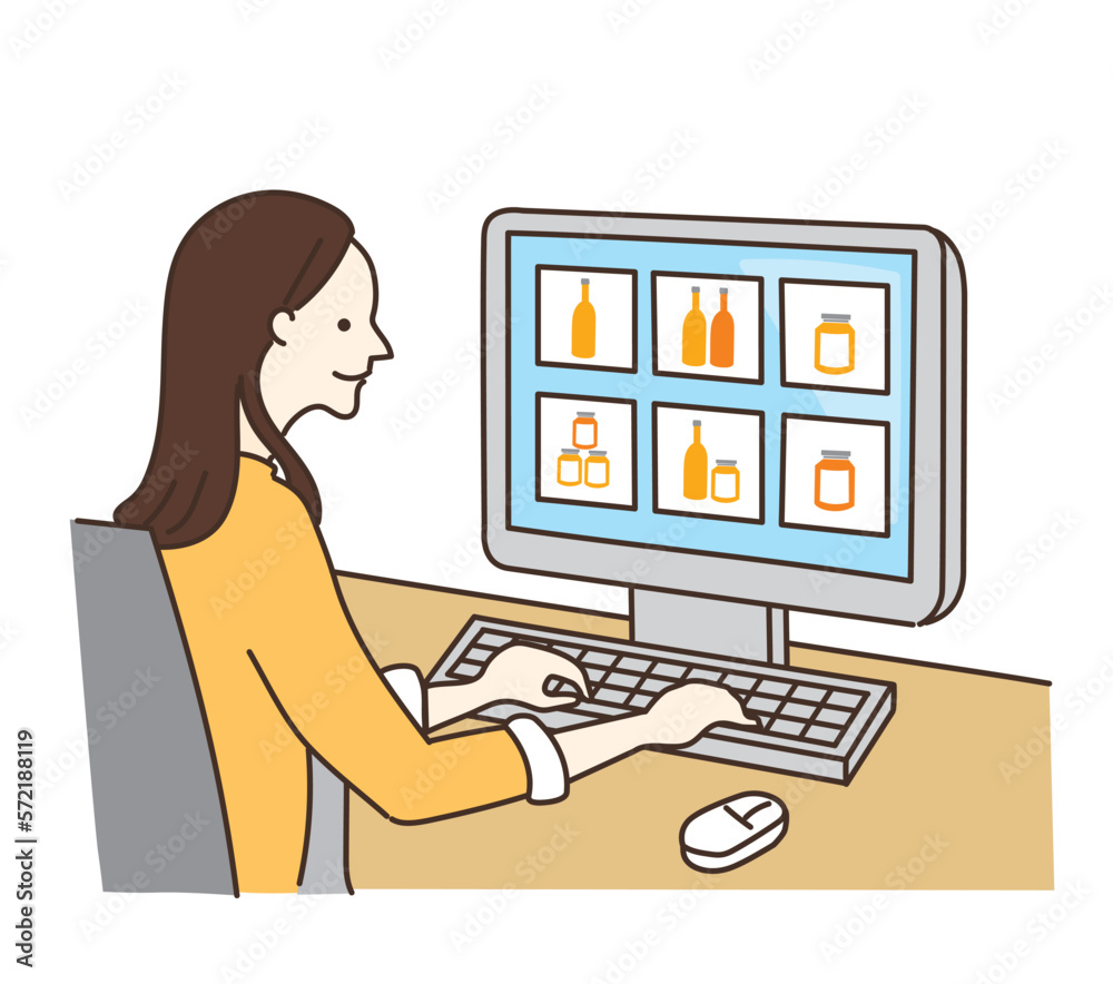 農業 女子 農家 みかん イラスト かわいい 農業 女子 農家 みかん イラスト かわいい