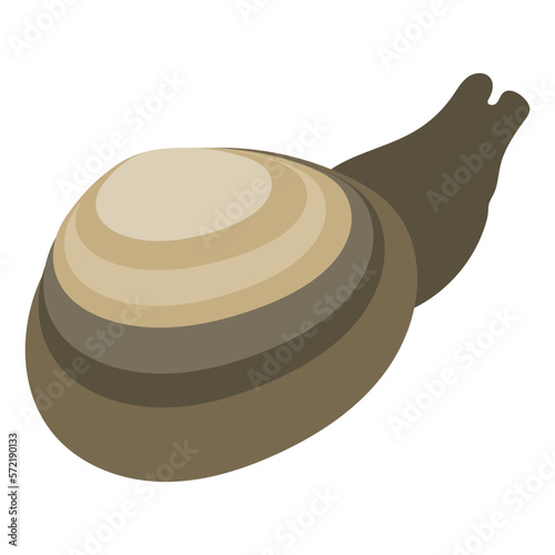 ミルクイ（ミルガイ）のフラットなベクターイラスト
Horse clam. Flat designed vector illustration. photo