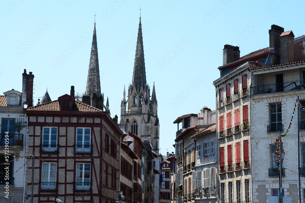 Fototapeta premium Bayonne - Pays Basque - Nouvelle Aquitaine - France