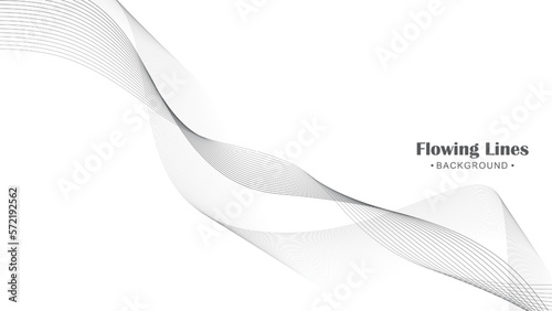 Flowing line style background design © CLton