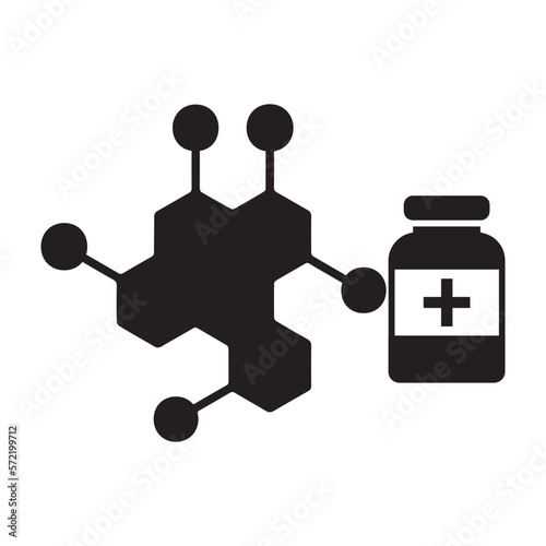 Vaccine, immunity, vaccination icon