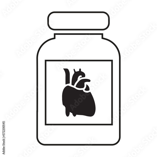 Vaccine, immunity, vaccination icon
