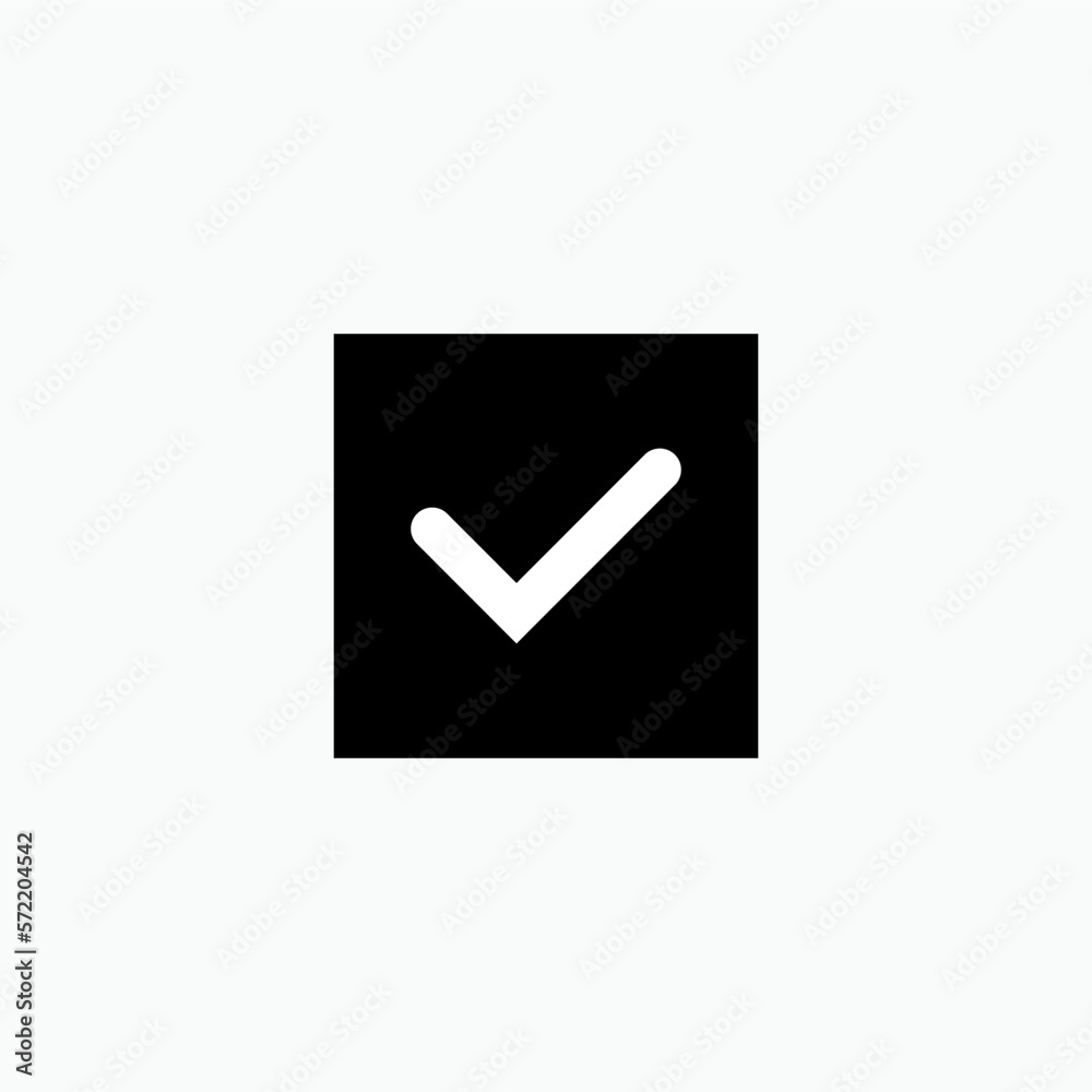 Check Mark Icon - Vector, Sign and Symbol for Design, Presentation, Website or Apps Elements Check Mark Icon - Vector, Sign and Symbol for Design, Presentation, Website or Apps Elements