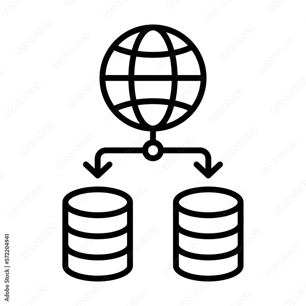 Data Network Icon Data Network Icon