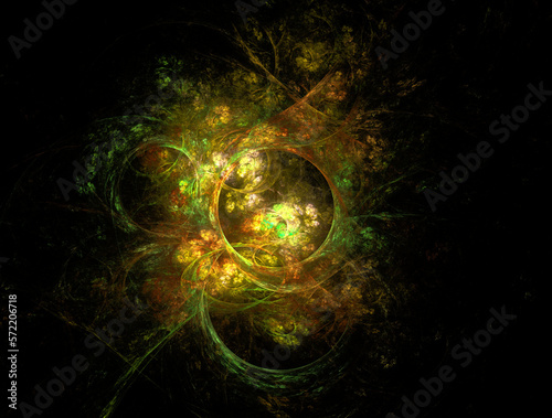 Imaginatory fractal abstract background Image