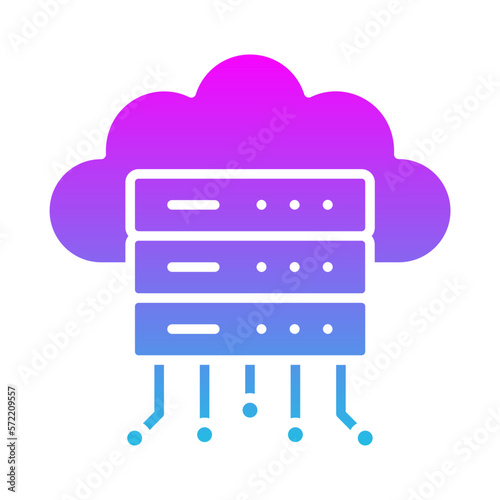 Cloud Server Icon