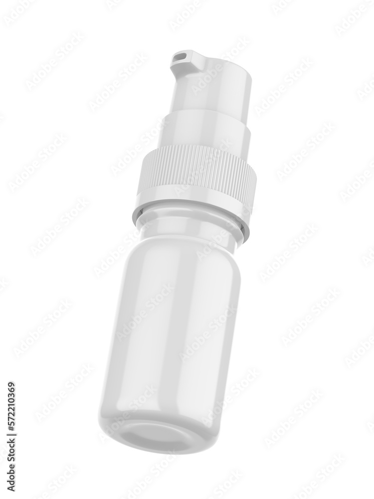 Blank pump cosmetic container mockup, 3d render illustration. Blank pump cosmetic container mockup, 3d render illustration.