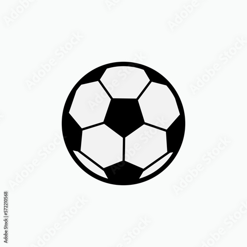 Soccer Ball Icon. Football Element Vector  Sign and Symbol for Design  Presentation  Website or Apps Elements.      