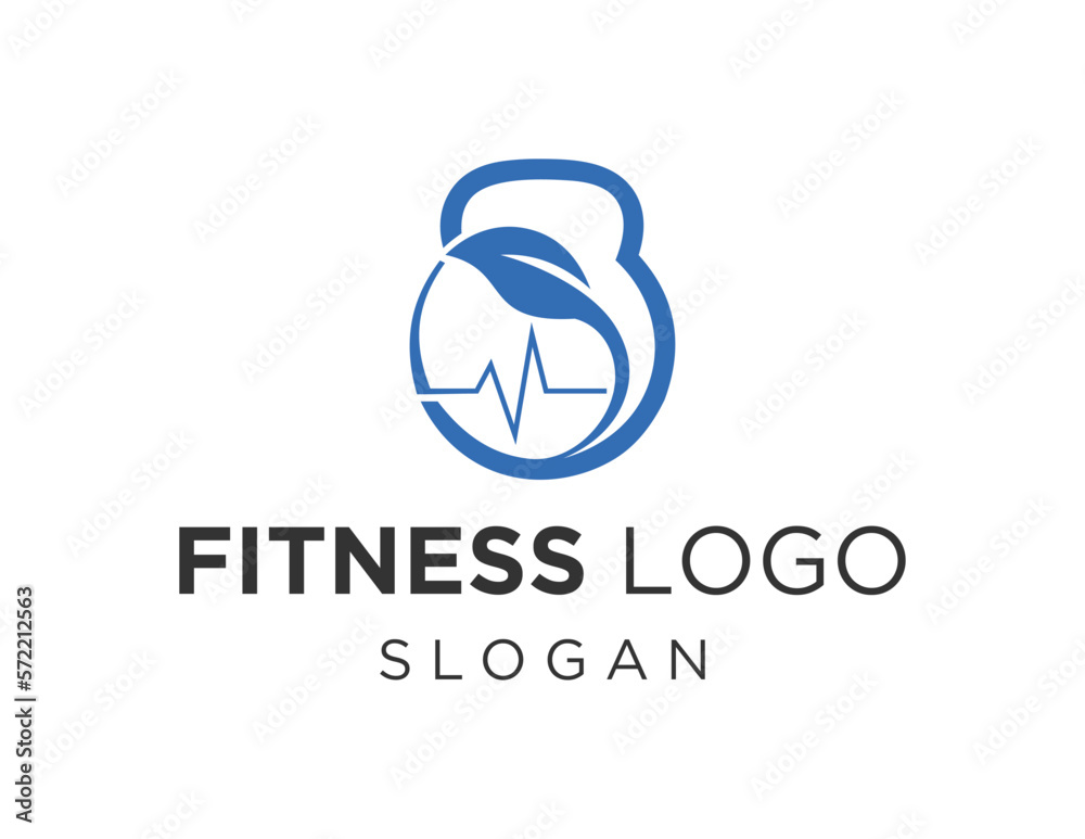 Logo about Fitness on a white background. created using the CorelDraw application. Logo about Fitness on a white background. created using the CorelDraw application.