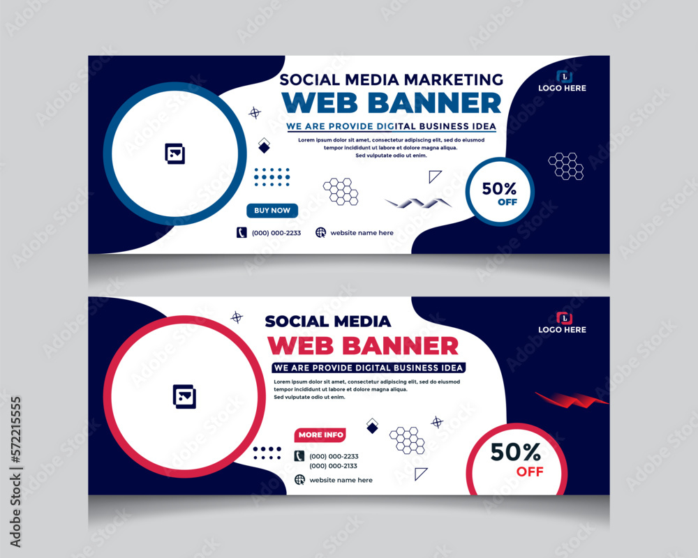 web banner, creative ads, social media banner, corporate banner