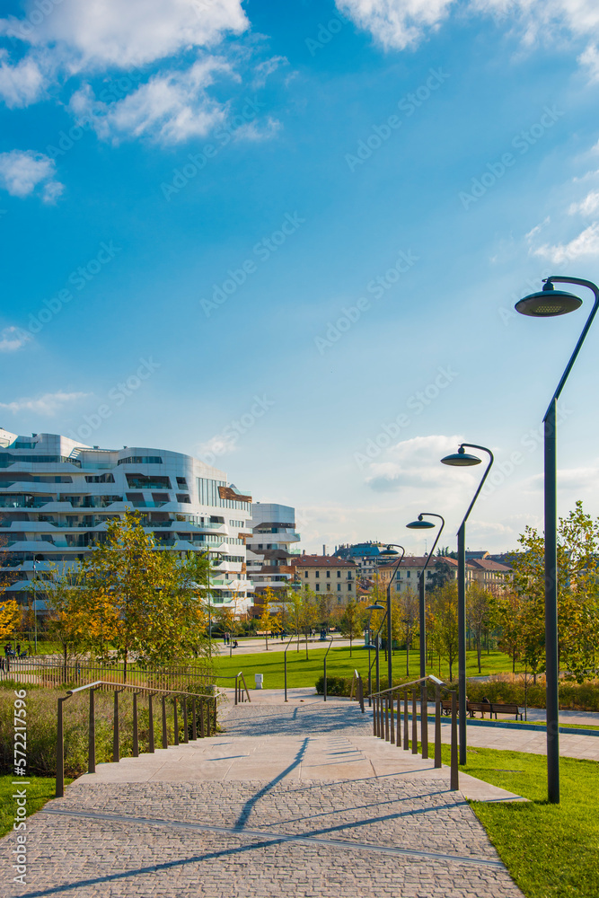 Hadid residence apartment in Milano CityLife District. Hadid residence apartment in Milano CityLife District.