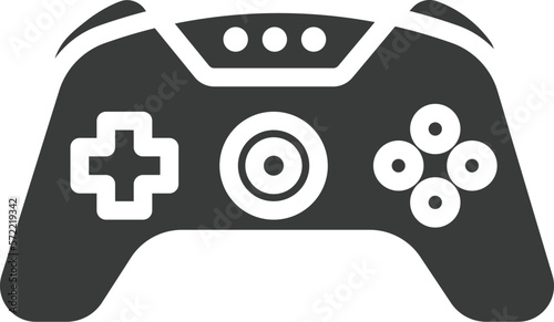 game control icon. filled game control icon from artificial intellegence collection. flat glyph vector isolated on white background. Editable game control symbol can be used web and mobile