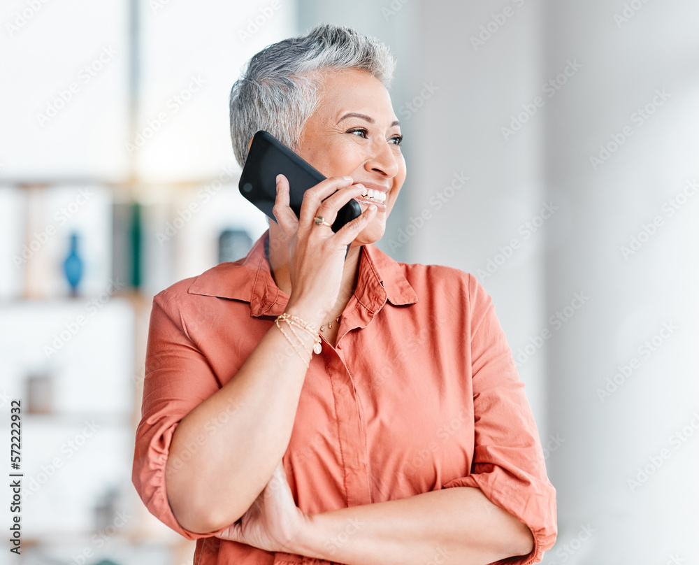 Business, office and senior woman on a phone call for discussion, client networking and client connection. Communication, technology and female ceo speaking, talking and in conversation on smartphone Business, office and senior woman on a phone call for discussion, client networking and client connection. Communication, technology and female ceo speaking, talking and in conversation on smartphone