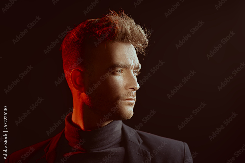 pensive brutal man pensive brutal man