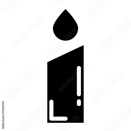 candle glyph 