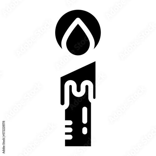 candle glyph 