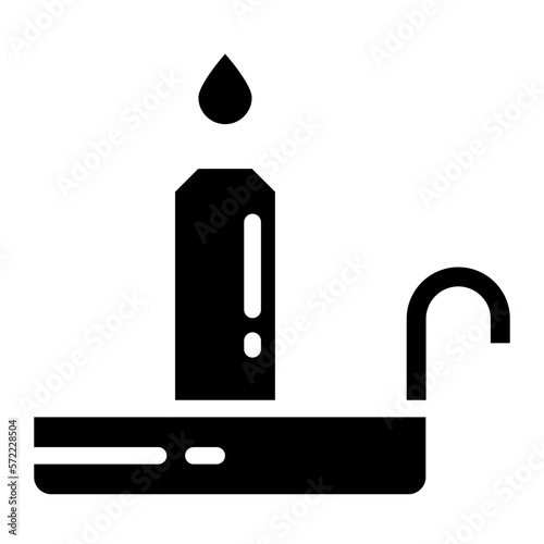 candle glyph 
