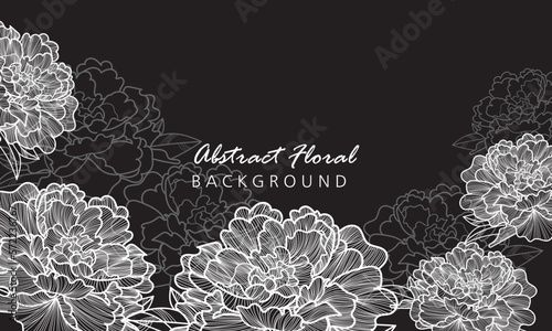 background with flowers