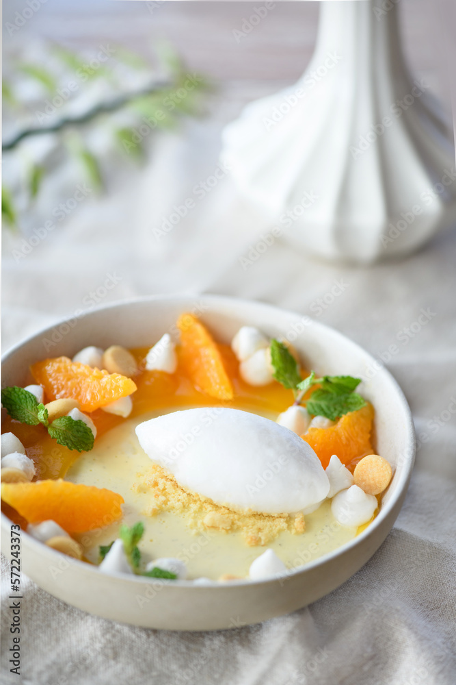 Pannacotta dessert Pannacotta dessert