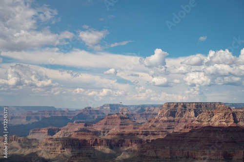 Great panoramic photograph of the Grand Canyon of Colorado