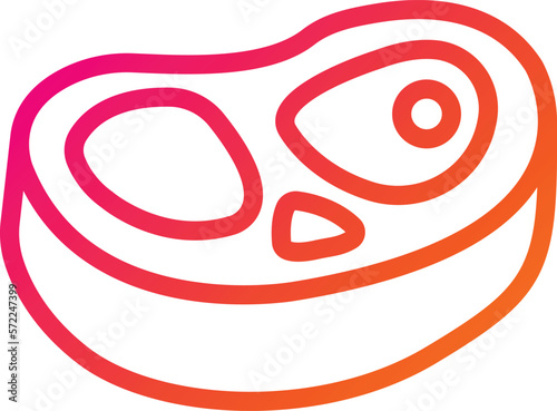 Meat Vector Icon Design Illustration