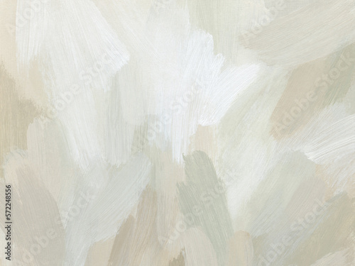Neutral background in pastel earthy colors. Aesthetic painting on canvas. Abstract textured acrylic template