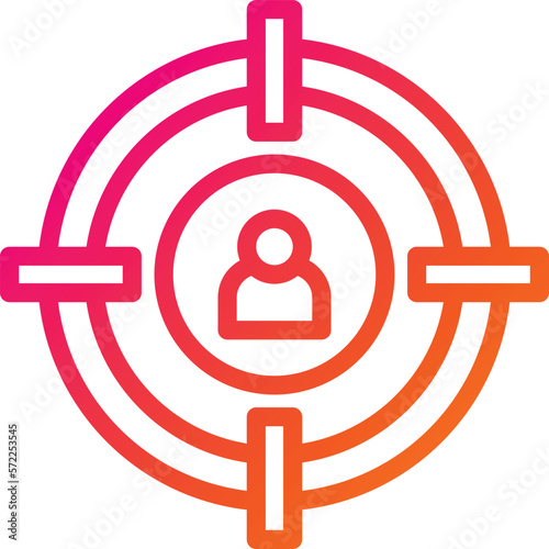 Head hunting Vector Icon Design Illustration