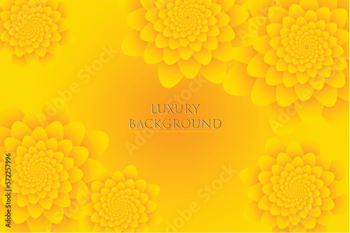 Abstract gradient floral background with flower vector art for coloring book page design, abstract background with floral pattern or style for modern day background, vector art illustration