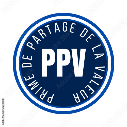 Photos Symbole PPV prime de partage de la valeur