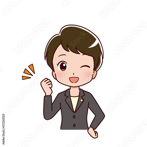 働く人々　職業のイラスト