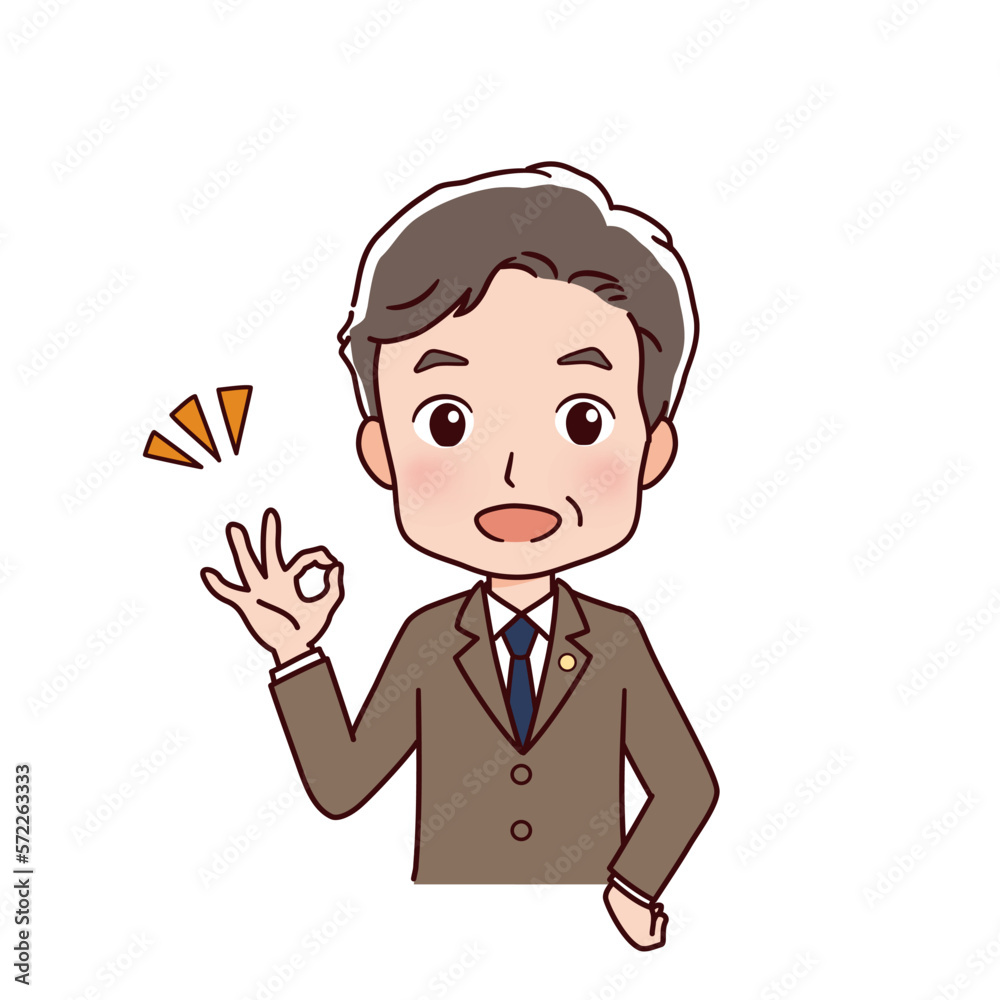 働く人々　職業のイラスト