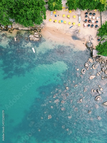 praia do portinho em ilhabela, litoral norte de são paulo - brasil photo
