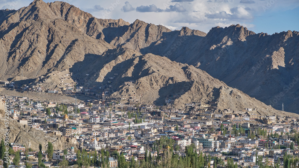 Obraz premium Eastern district of Leh City, Ladakh in India