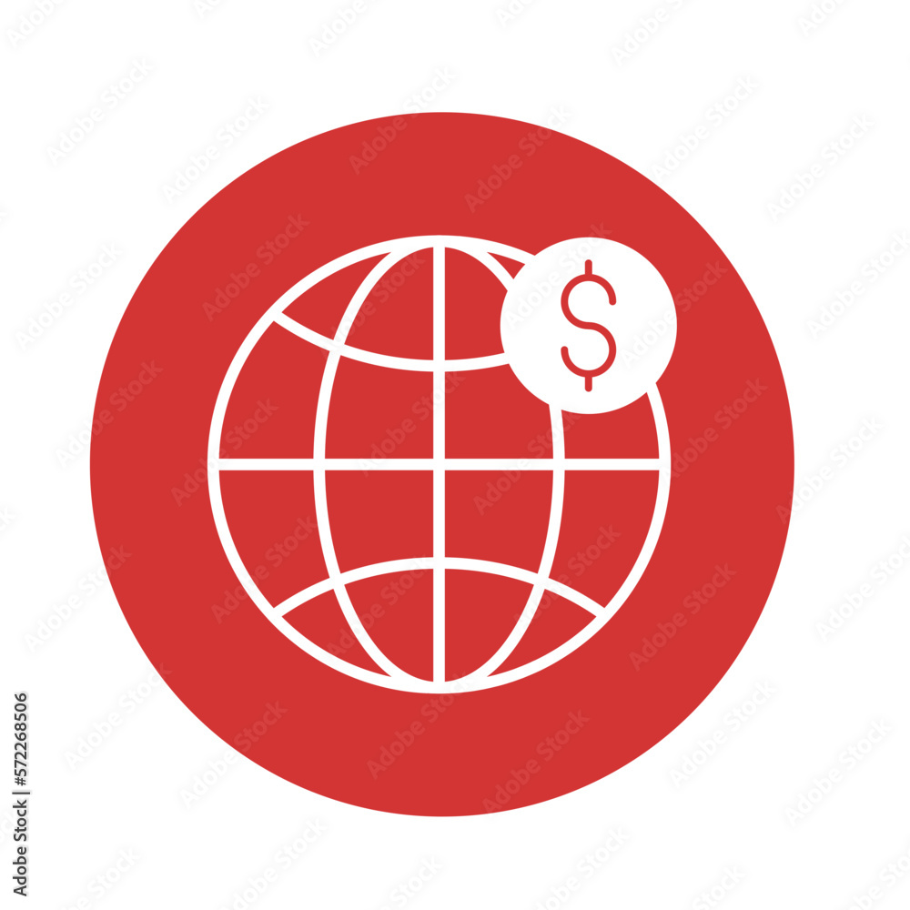 Worldwide finance vector icon easily modify
Worldwide finance vector icon easily modify