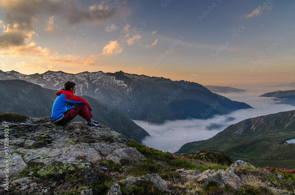 Fototapeta premium Pyrenees Pirineo Alpinismo Nature