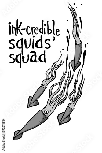 Ink-credible Squids Squad photo