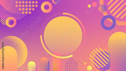 Abstract geometric poster cover design with minimal futuristic corporate concept. Design elements for poster, magazine, book cover, brochure.