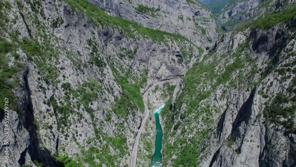 Moraca River Canyon, Second Largest River Canyon in Montenegro. Kanjon Rijeke Morace Moraca River Canyon, Second Largest River Canyon in Montenegro. Kanjon Rijeke Morace