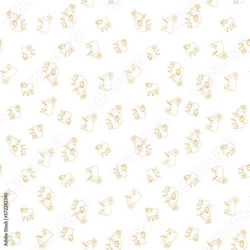 Textile and digital seamless pattern design 