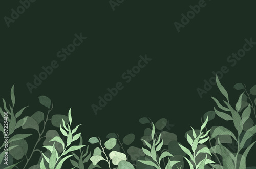 Wallpaper Mural Eucalyptus greenery, gumtree foliage natural leaves & branches designer art tropical elements set bundle photo Torontodigital.ca