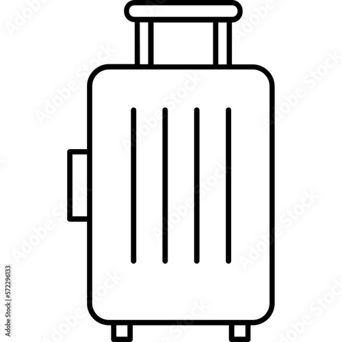Baggage Vector Icon fully editable

