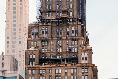 Architecture Building Skycrapper Urban office downtown sky facade windows residential apartment rental leasing sale concrete wall bricks construction tourism