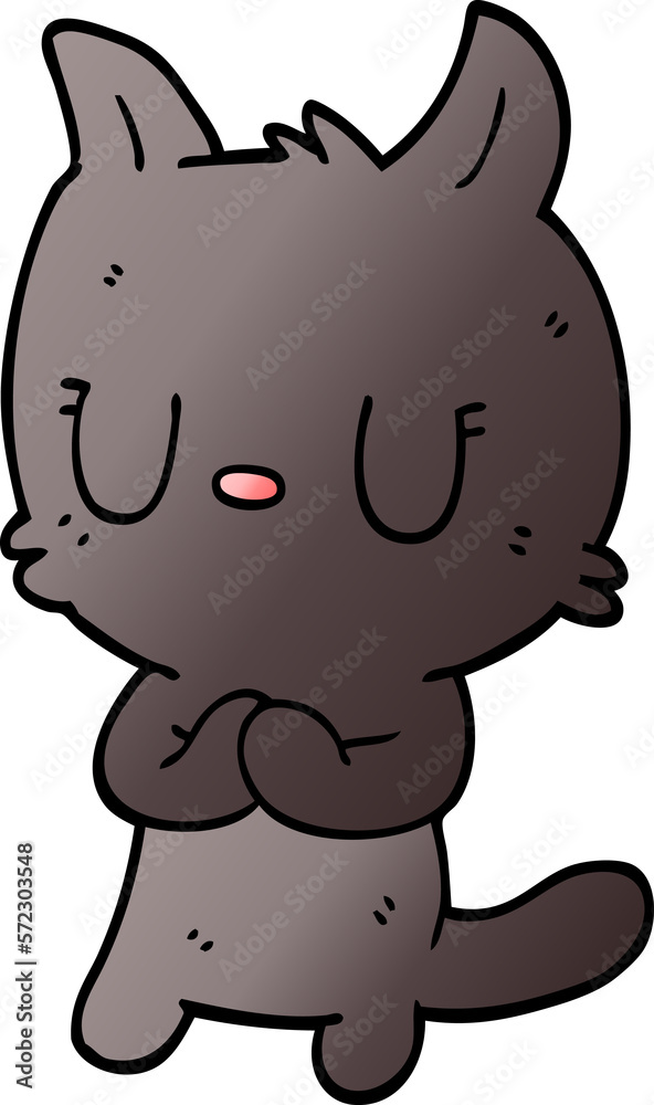 cute cartoon doodle cat cute cartoon doodle cat