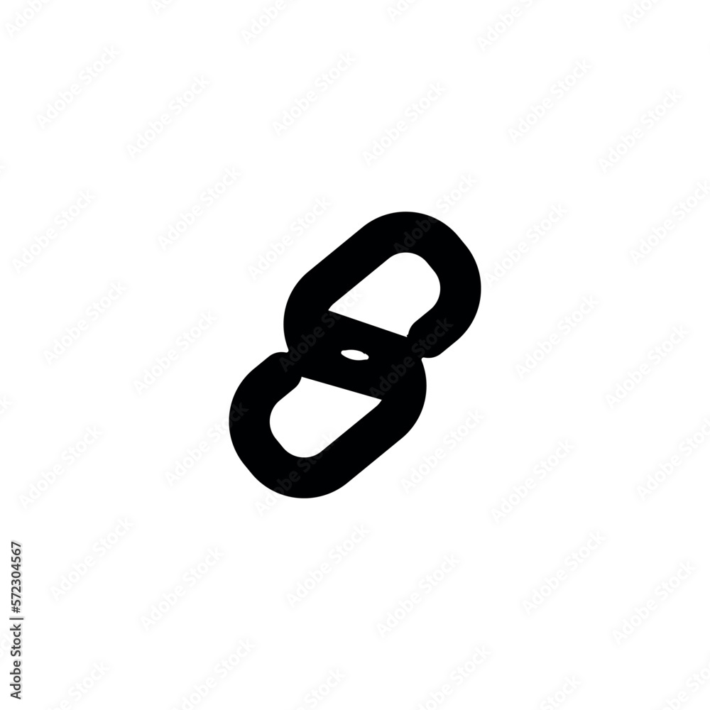 Link icon. Simple style social media poster background symbol. Link brand logo design element. Link t-shirt printing. vector for sticker. Link icon. Simple style social media poster background symbol. Link brand logo design element. Link t-shirt printing. vector for sticker.