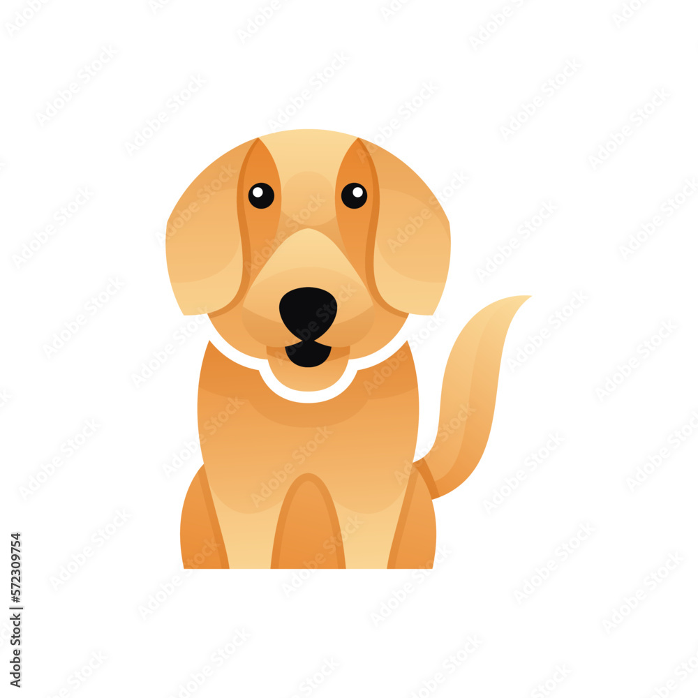 dog logo design vector template dog logo design vector template