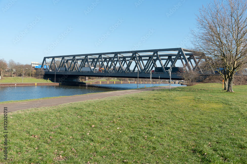 Rhein-Herne-Kanalbrücke, Autobahn 3, Oberhausen Lirich Rhein-Herne-Kanalbrücke, Autobahn 3, Oberhausen Lirich